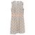 Abito sheath in macramè floreale Moschino Cheap and Chic in poliestere multicolore