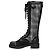 Botas de malla y cuero cepillado Prada - vista 2