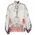 Blusa Blouson Lovestruck de Zimmermann en algodón crema Blanco Crudo