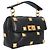 Valentino Garavani Borsa in pelle con borchie Valentino Nero - vista 2