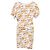 Abito t-shirt con stampa floreale Kenzo in cotone multicolore - vista 3