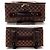 Bagaglio Louis Vuitton Damier Pegase 55 Marrone - vista 4