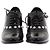 Mules e zoccoli CHANEL T.EU 38 Pelle verniciata Nero - vista 4