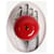 Fornasetti Apple shaped candle holder, refillable Red - view 3