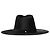Autre Marque Handgemachte Mütze made in USA Modell Korin Schwarz
