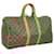Louis Vuitton Monogram Keepall 45 Boston Bag Brown  ref.2022209