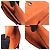 Pochette in pelle Taurillon Clémence Dogon GM di Hermès Arancione - vista 5