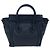 Céline Borsa a mano Celine Luggage Nano Shopper Nero - vista 2