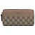 Portafoglio con zip Gucci Double G Beige