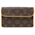Louis Vuitton Florentine Brown Cloth  ref.2023146