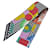 Hermès Hermes Silk Twilly Scarf in Pink and Yellow  ref.2023239