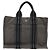 Hermès HERMES Fourre Tout PM Handtasche aus Canvas Grau Auth ti2740 Braun - Ansicht 2