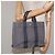 Hermès HERMES Fourre Tout PM Handtasche aus Canvas Grau Auth ti2740 Braun - Ansicht 20