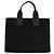 Borsa a mano in tela nera BURBERRY Blue Label Auth ac3538 Nero - vista 2