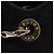 Céline Borsa a spalla CELINE in pelle nera e oro Auth 110823 Nero D'oro - vista 18