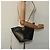 Céline Borsa a spalla CELINE in pelle nera e oro Auth 110823 Nero D'oro - vista 29