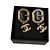 CHANEL Ohrringe T. Metall Golden