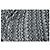 Poncho tessuto a zigzag bianco e nero di Missoni - vista 7