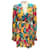 Autre Marque Michael Kors Collection Black Multi 2019 Printed Silk Chiffon Dress Multiple colors  ref.2024232