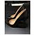 Bianca Christian Louboutin Decollete 868 Nero jazz taglia 37,5 Rosso - vista 4