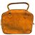 Borsa Hermès Piccola Plume Arancione Camoscio