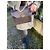Hermès Handtasche aus Eidechsenleder Schokolade - Ansicht 6