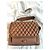 Borsa Lancel Ninon Marrone in Pelle M Silver hardware - vista 20