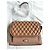 Borsa Lancel Ninon Marrone in Pelle M Silver hardware - vista 3
