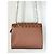 Borsa Lancel Ninon Marrone in Pelle M Silver hardware - vista 5