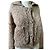 Henrik Vibskov Stitch Strickjacke Wolle Braun Mehrfarben - Ansicht 3