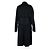 Timeless Chanel Schwarzer Kaschmir-Trenchcoat mit Gürtel Größe 42 FR - Ansicht 2