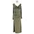 Autre Marque TOVE Kleid T.FR 38 Viskose Khaki