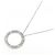 Collana Love Cartier in oro bianco 18K - vista 2