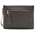 Louis Vuitton Takeoff Clutch Brown Wool Tweed  ref.2025789