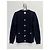 Marineblauer Chanel-Cardigan - Ansicht 2