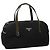 PRADA Borsa a mano in nylon smaltato nero khaki argento autentica hk2037 Cachi