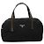 PRADA Borsa a mano in nylon smaltato nero khaki argento autentica hk2037 Cachi - vista 13