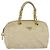PRADA Borsa a mano con catena in nylon beige oro Auth mr979 D'oro