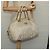 PRADA Borsa a mano con catena in nylon beige oro Auth mr979 D'oro - vista 22