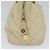 PRADA Borsa a mano con catena in nylon beige oro Auth mr979 D'oro - vista 3