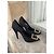 SAINT LAURENT Tacchi T.EU 37 Tessuto Nero - vista 10