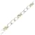 Tiffany & Co Pulseira charm Tiffany 925 750YG Prata Dourado Prata Ouro amarelo  ref.2027113