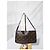 LOUIS VUITTON Pochette Accessori Monogram Cerises Marrone - vista 4