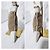 Borsa a tracolla Prada Canapa Logo Jacquard Marrone/Bianco - vista 5