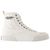 The High Top Sneakers - Marc Jacobs - Cotton - White