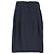 Timeless Gonna al ginocchio in cotone blu navy di Chanel - vista 3