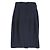 Timeless Gonna al ginocchio in cotone blu navy di Chanel - vista 8