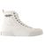 The High Top Sneakers - Marc Jacobs - Cotton - White