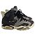 Baskets Nike Air Jordan 6 Retro Tech Chrome en daim gris Noir