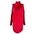 Autre Marque Moncolsk Kaschmir Kleid Rot